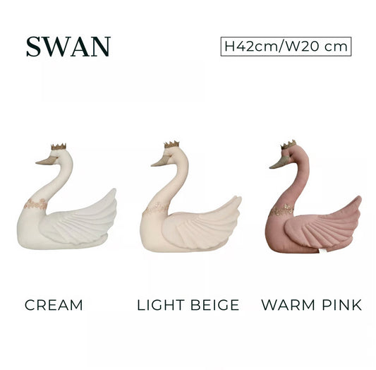 【stock】Swan with crown