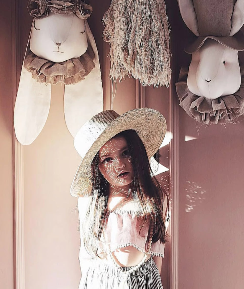 【Made‐to‐order】Flower floppy-eared rabbit