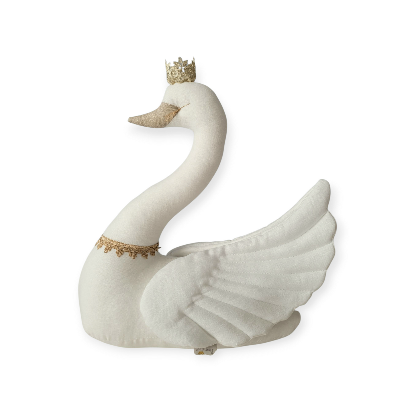 【Made‐to‐order】NEW Cream swan with crown