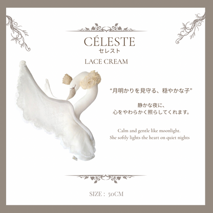 【stock】Swan with laceーThe Keepers of the  Quiet Lake