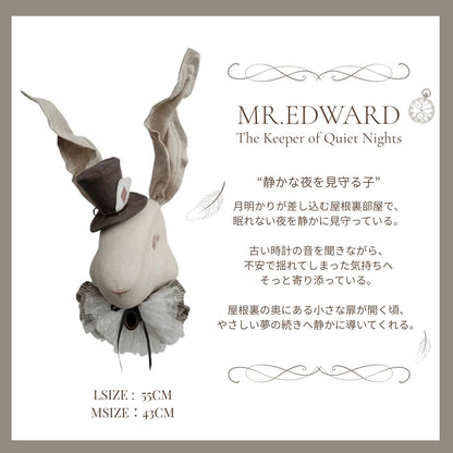 【stock】Rabbit  with hatーThe Attic Beneath the Moonlight