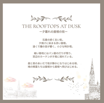 【stock】PigeonーThe Rooftops at Dusk