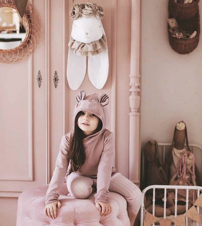 【Made‐to‐order】Flower floppy-eared rabbit