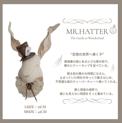 【stock】Rabbit  with hatーThe Attic Beneath the Moonlight