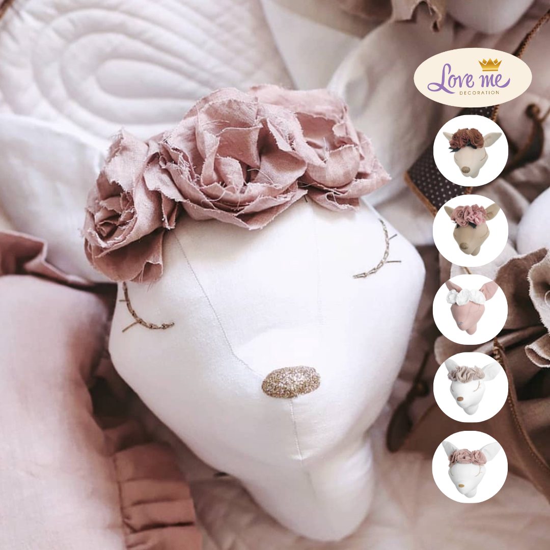 【Made‐to‐order】Deer with flower