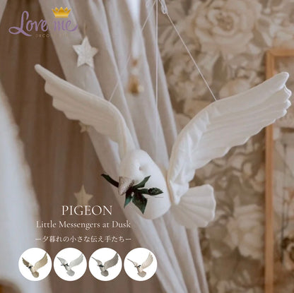 【stock】PigeonーThe Rooftops at Dusk