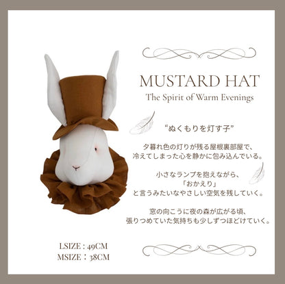 【stock】Rabbit  with hatーThe Attic Beneath the Moonlight