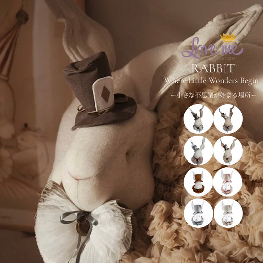 【stock】Rabbit  with hatーThe Attic Beneath the Moonlight