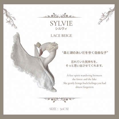 【stock】Swan with laceーThe Keepers of the  Quiet Lake