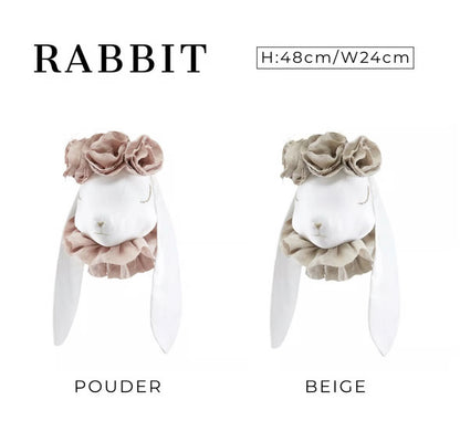 【Made‐to‐order】Flower floppy-eared rabbit