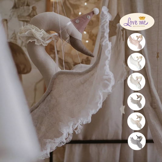 【Made‐to‐order】Swan with lace